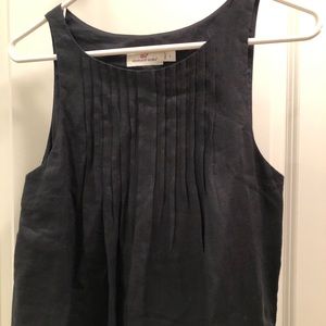 Vineyard Vines linen pintuck swing dress